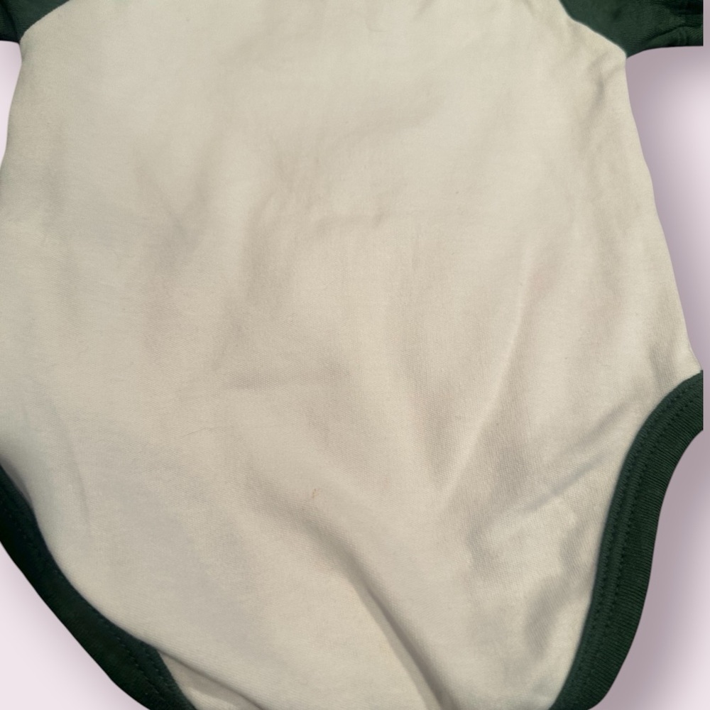 NFL Team Apparel Baby Green Bay Packers Football Onsie Size 3/6 Month - Picture 7 of 8